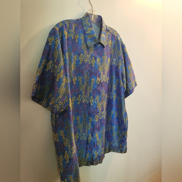 Vintage Unorthodox Paisley Graphic Polo | Size Medium - Picture 3 of 9